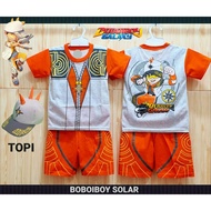 Boboiboy SOLAR Boys Suits For Ages 1-10 Years (No Hat)
