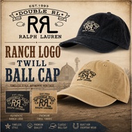 RRL Ralph Lauren Ranch Logo Twill Ball Cap