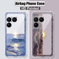 For Sony 1 Viii Crystal Case For Sony Xperia 1 Viii HD Painted Air Bag 360 Protect Matte Back Shell 