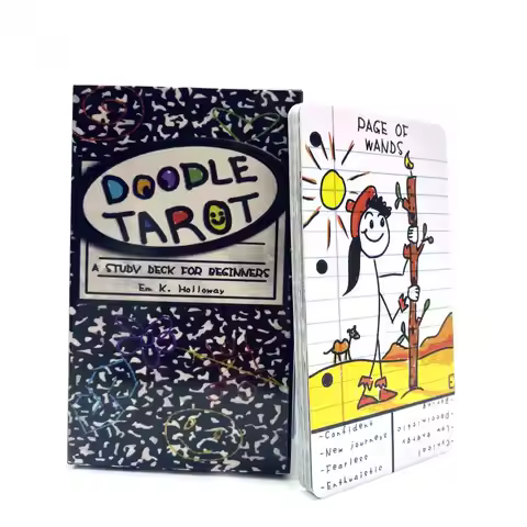 Doodle Tarot Decks A 78 tarot Board Game Playing Cards tarot cards