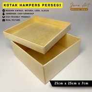 WOODEN HAMPERS BOX, STORAGE, CLASSIC JUMBO SOUVERNIR SIZE 25cm, 25 cm, 7CM