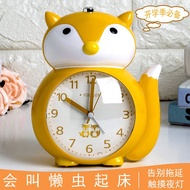 Children Students Use Cartoon Speaking Singing Mute Night Light Bedside Bedroom Clock Creative Multi