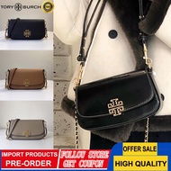 Tory Burch TB Women's bag Britten new crossbody bag armpit bag high quality leather shoulder bag