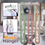 Magic Hanger Clothes Rack Organizer Wardrobe Clothing Storage Foldable Space Saver Plastic Closet