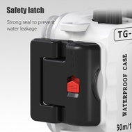 Andoer Waterproof Case for TG7 Camera 60m Underwater Diving with 52mm Threaded Interface and 67mm Le