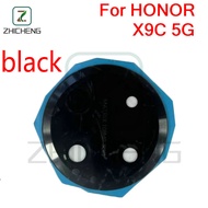 สำหรับ HONOR X9C 5G เลนส์กล้องถ่ายรูปด้านหลังกระจกกล้องมองหลังที่เปลี่ยนฝาครอบพร้อม BRP-NX1สติกเกอร์