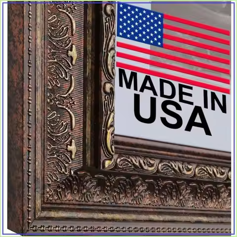 24x36 Picture Frame Bronze Large Ornate Poster Frame Wall Mount