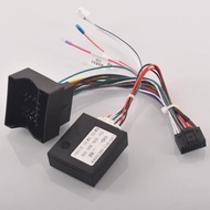 Car Radio Stereo Wiring Harness Cable Adapter Android 16pin For BMW E46 E87 E65 E66 E67 with Quadloc