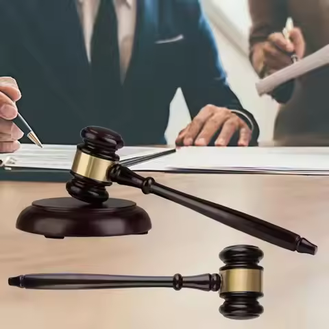 Delicate Wood Gavel Handmade Wooden Auction Hammer Wood Gavel And Sound Block For Lawyer Judge Aucti