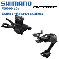 Shimano Deore M6000 MTB Mountain Bike Groupset 10 Speed RD-M6000 Rear Derailleur GS and SL-M6000 Right Shifter