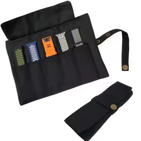 YOOSIDE Smart Watch Band Protable Storage Bag Case Pouch Organizer for Apple Watchbands/Garmin Watch