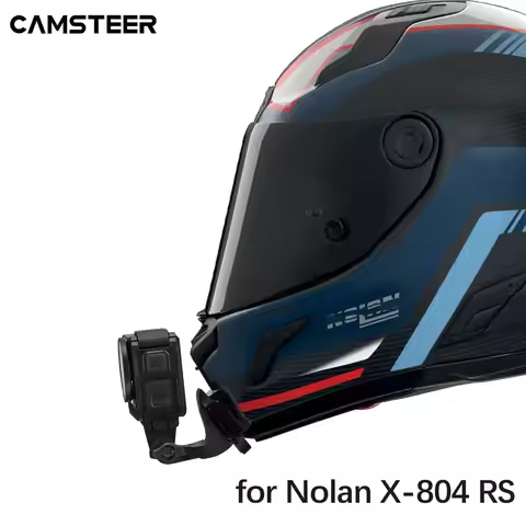Chin Mount for Nolan X-804 RS Helmet fits GoPro Hero 13 12 11 10 9 Insta360 Ace Pro2 go3 go3s DJI Ac
