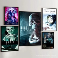 1PC Until Dawn Poster Movie Dekorasi Kantor Home Decoration Posters Retro Kraft Paper Sticker DIY Ro
