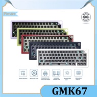 GMK67 65% Gasket Bluetooth 2.4G Wireless Hot-swappable Customized Mechanical Keyboard Kit RGB Backli