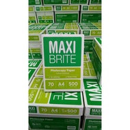 (1 RIM) A4 Maxi Brite HVS Paper