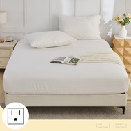 Low priceHot Sale! Organic Cotton Silver grouding Bedsheet Fitted Design 95% Cotton 5% Silver Boost