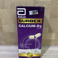 Abbott Surbex Calcium D3 isi 60's