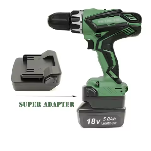 Battery Adapter for makita 18V BL1840 BL1850 battery convert for Hitachi /Hikoki 18V batttery use BS