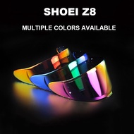 SHOEI Z8 Helmet Visor Anti UV Full Face Motorcycle Accessories for CWR F2 RF1400 NXR2 Casco Moto Shield Lens