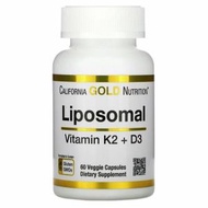 Liposomal 脂質體維他命K2+D3 ,60粒膠囊（參考日期：06/2026）