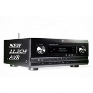 AT-2000 Dolby Receiver 160W*11 8oh 4K HDMI ARC Automatic EQ Test Support Smart Phone APP Control Int