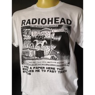 เสื้อนำเข้า Radiohead Fast-Track I Have A Paper Oasis Alternative Rock Psychedelic Grunge Indie Gild