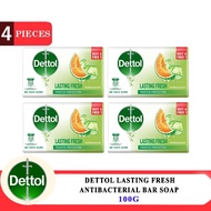 DETTOL Lasting Fresh Antibacterial Bar Soap 100g