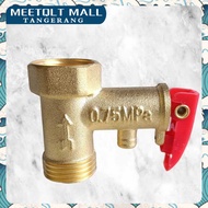 Safety Valve Water Heater 1/ 2 Inch Stop Faucet Water Heater