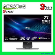 MONITOR MSI MPG 274URDFW E16M 27" IPS 4K 160Hz FHD 320Hz