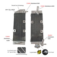 FOR Suzuki RM250 / RM 250 2-stroke 1993 1994 1995 LH&RH Aluminum Radiator
