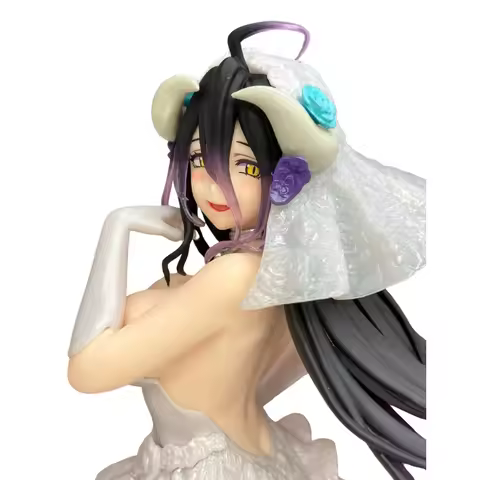【TM】In Stock TAITO Coreful OVERLORD Albedo Wedding Dress Figures Model Toys Gifts Ornaments