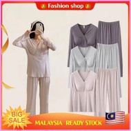 【MALAYSIA READY STOCK】Large Size Confinement Clothing Thin Section Postpartum Nursing Home Care Mate