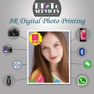 8R (8x10 Inch) Photo Print Service (Waterproof) | Cuci Gambar 8R