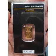 gold bar 2.5gram 999.9