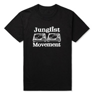 Drum And Bass Clubbing Turntables Decks Music Dnb Man Junglist Movement T Shirts for men