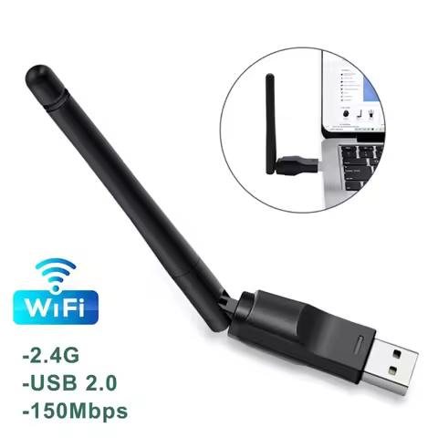 Fast Wireless Signal Receiver 150Mbps LAN Wireless Wifi Transmitter For USB Port Devices Office Inte