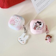 cartoon cute For Samsung Galaxy buds live /Buds FE /buds 2 pro Earphone silicone cover For galaxy bu