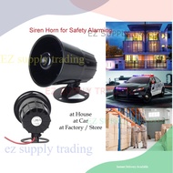 LIVE Alarm Siren Horn Loud 12v 30W Backup Horn Alarm Buzzer for Factory Car Security Horn  (sales )