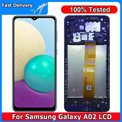 6.5" Screen For Samsung Galaxy A02 LCD Display Touch Screen Sensor Digiziter Assembly Replace For Sa