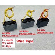 Capacitor 5uF/6uF 450V For Cooker Hood