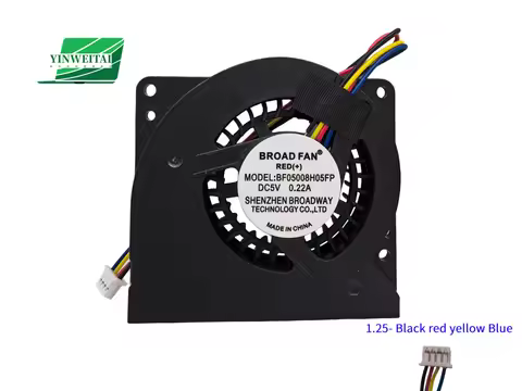 5008 DC 5V CPU Cooling Fan MD5008HS DC5V 0.2A JD5008MS54 4 Wire BF05008H05FP For Firebat T8 Pro New 