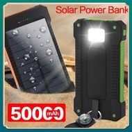NEW~Power bank Tahan air Di alam terbuka Pengisian energi surya Mudah dibawa power bank 50000 mah as