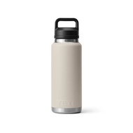 YETI Rambler Bottle 36oz (1L) with Chug Cap | Insulated Stainless Steel Water Bottle | Leakproof, Du