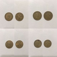 1977 / 1978 / 1980年 英女皇 伍毫/$0.5港幣 Queen Elizabeth The Second, Fifty Cents Hong Kong Dollars