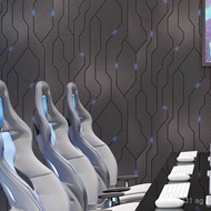 Thickened Wall Paper3D Deerskin Velvet Pattern Wallpaper Personalized TV Background Wall E-sports Fi