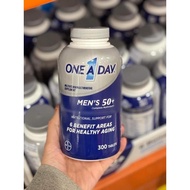 [GENUINE] One A Day Men 50+ Multivitamin and mineral pills for Men - Bottle of 300 pills