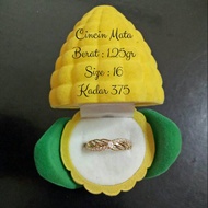 MATA 375 Gold Eye MOTIF Ring