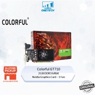 Colorful GT710 2GB DDR3 64Bit Nvidia Graphics Card With Single Fan (GT7102GD3V)