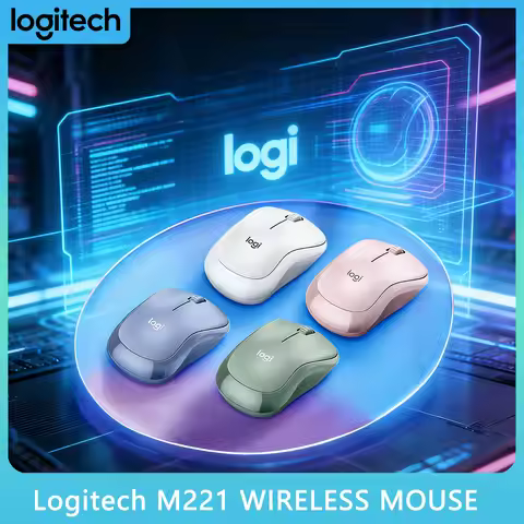 Hot Sale Logitech M221/M220 Silent Mouse Compact 2.4GHz 1000 DPI Office