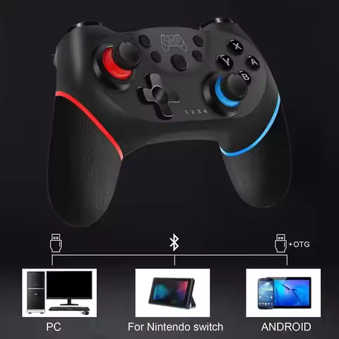 Wireless Game Controller for Switch Switch2 Lite OLED 6-Axis Vibration pro Handle NS2 Compatible wit